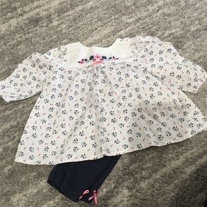 Little Me Baby Girl Tunic and Legging Set